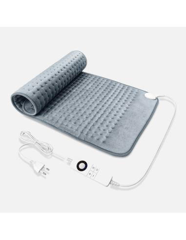 Almohadilla Elect.bustillo Gris 100w 85x45cm 6niv Autoapagado, Temperatura Reg,lavable