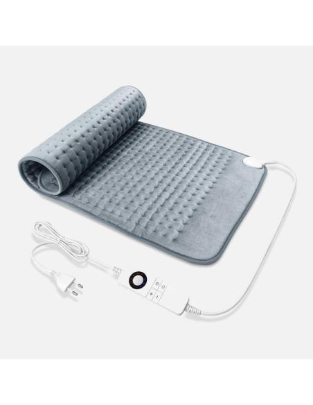 Almohadilla Elect.bustillo Gris 100w 85x45cm 6niv Autoapagado, Temperatura Reg,lavable