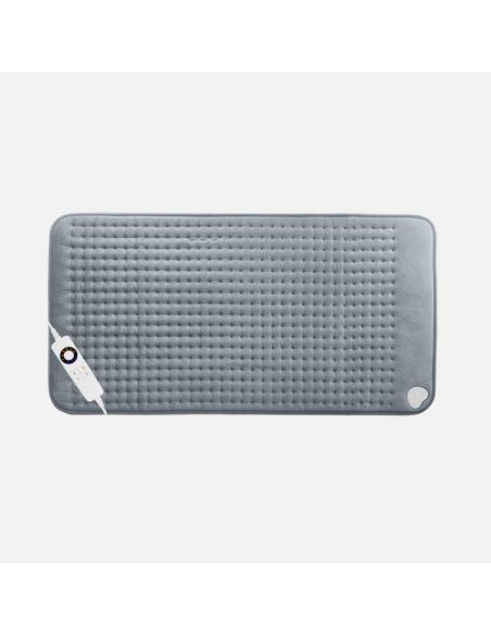 Almohadilla Elect.bustillo Gris 100w 85x45cm 6niv Autoapagado, Temperatura Reg,lavable