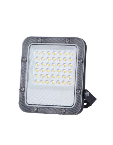 Proyector Impulso 30w 6500k Negro 4500lm Ip65 15x15x2,8 Cm