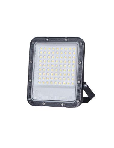 Proyector Impulso 50w 6500k Negro 7500lm Ip65 18,5x17x3 Cm
