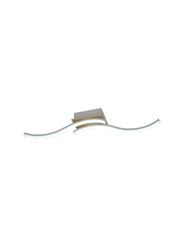 Plafon Murray 32w 3000-4000-6500k Blanco/haya 3520lm C/remoto,memoria Y Reg.intensidad 9,5x62x11cm