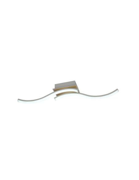 Plafon Murray 32w 3000-4000-6500k Blanco/haya 3520lm C/remoto,memoria Y Reg.intensidad 9,5x62x11cm