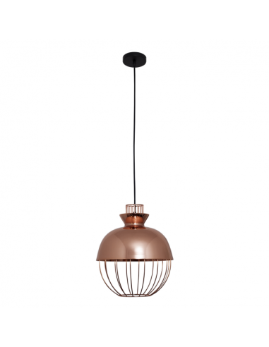 Colgante Toyama 1xe27 Bola Cobre Reg.x29d