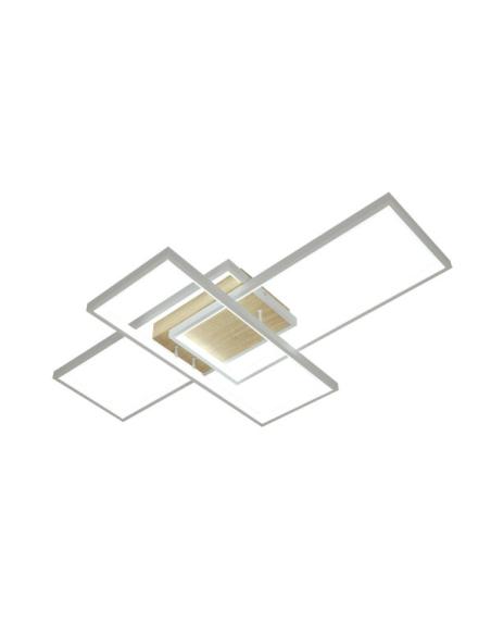 Plafon Madaleta 134w 3000-4000-6500k Blanco/haya 14740 Lm C/remoto,memoria Y Reg.intensidad 9,5x79x49,5cm
