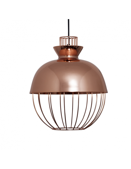 Colgante Toyama 1xe27 Bola Cobre Reg.x29d