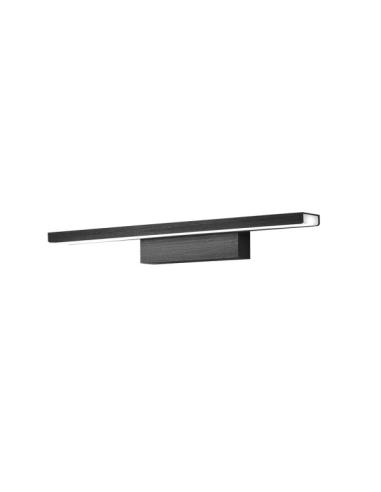 Alumbracuadros 16w 4000k Acebo Negro 1360lm Ip44 4,8x41x8,5cm