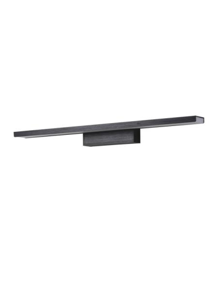 Alumbracuadros 22w 4000k Acebo Negro 1870lm Ip44 4,8x56x8,5cm