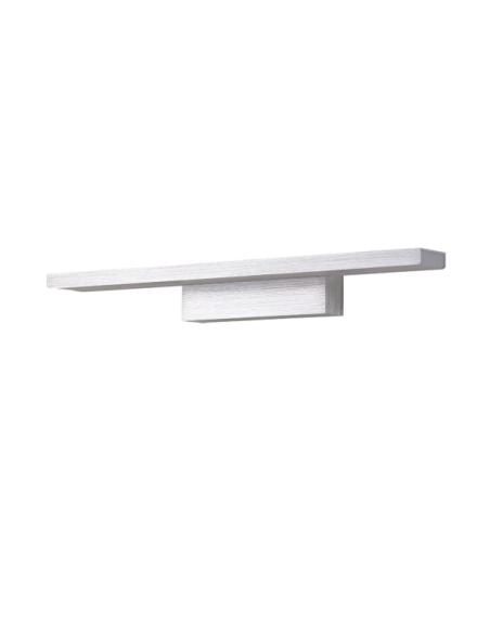 Alumbracuadros 16w 4000k Acebo Plata 1360lm Ip44 4,8x41x8,5cm