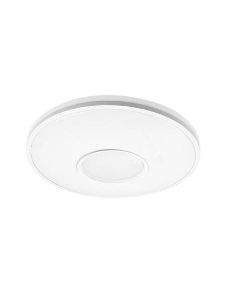 Plafon Perote 36w 3000-4000-6500k Blanco 3528lm 7,5x39x39cm C/remoto Y Reg.intensidad