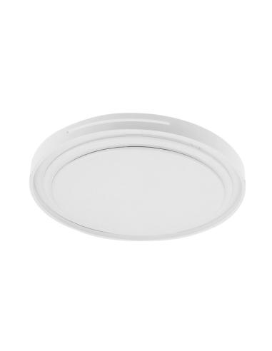 Plafon Argus 36w 3000-4000-6500k Blanco 3528lm 7,5x39x39cm C/remoto Y Reg.intensidad