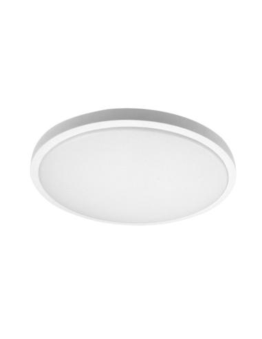 Plafon Kirat 36w 3000-4000-6500k Blanco 3528lm 7,5x39x39cm C/remoto Y Reg.intensidad