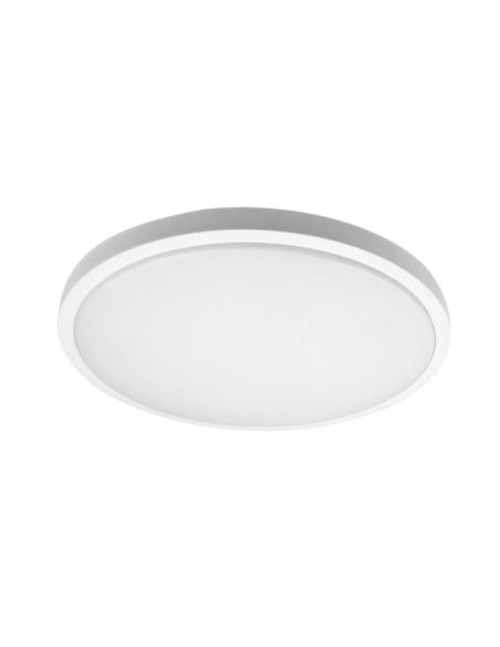 Plafon Kirat 36w 3000-4000-6500k Blanco 3528lm 7,5x39x39cm C/remoto Y Reg.intensidad