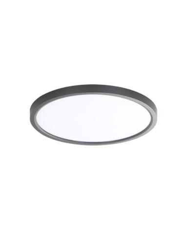 Plafon Faure 50w 3000-4000-6500k Blanco/Negro 2,5x60x60cm 4900lm