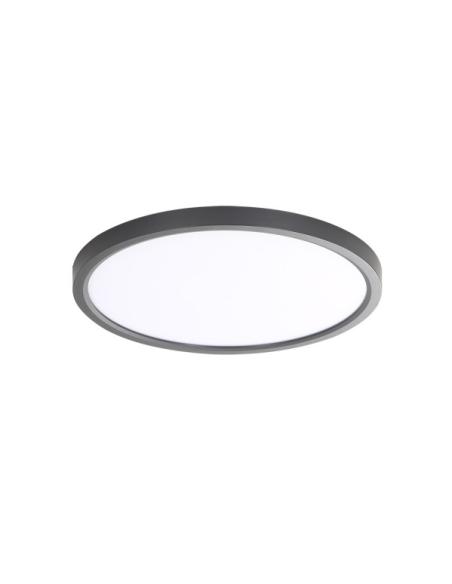 Plafon Faure 50w 3000-4000-6500k Blanco/Negro 2,5x60x60cm 4900lm