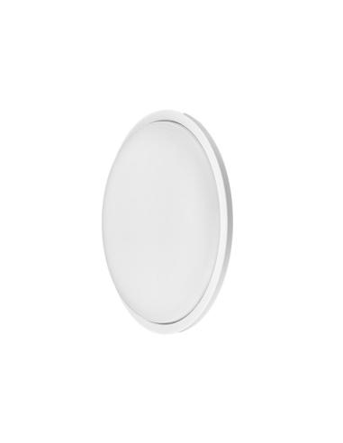 Aplique 12w 6500k Pirineo Redondo Blanco Ip54 1176lm 16,5x16,5x5,5cm