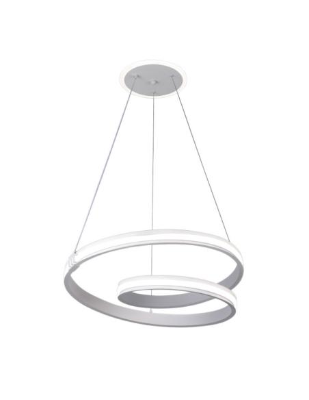 Colgante Luster Blan 129w 3000-4000-6000k 10920lm C/luz Ambiente Remoto Y Reg.intensidad Regx54x54cm
