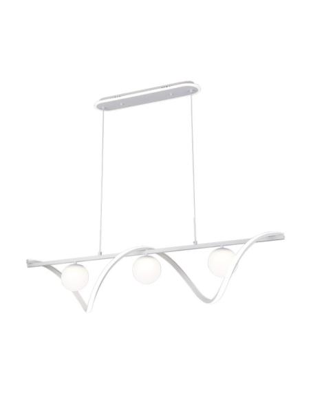 Colgante Century Blanco 151w 3000-4000-6000k 12590lm C/luz Ambiente, Remoto, Reg.intensidad Regx120x26cm