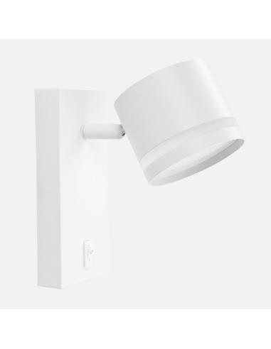 Aplique Ortiga 1 X Gx53 Blanco 9w 800lm Orientable Bombilla Incluida 16x8,3x15,5cm