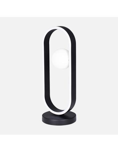 Sobremesa Fermoselle 10w+3w 4000k Negro 41,5x15x15cm 1105lm
