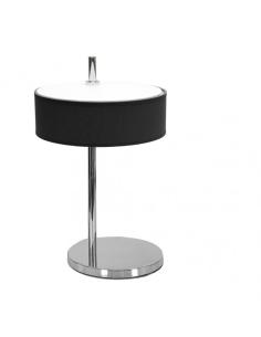 Sobremesa Haiti 1xe14 Cromo/Negro 37x22x26 Cm 2